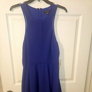 Jodi Kristopher NWT Size 15 Royal Blue Sleeveless Dress with Pockets